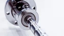 High precision ball-screw linear actuator for a CNC machine.