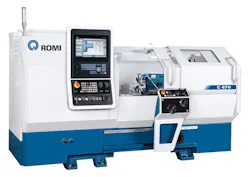 Romi C470 CNC lathe