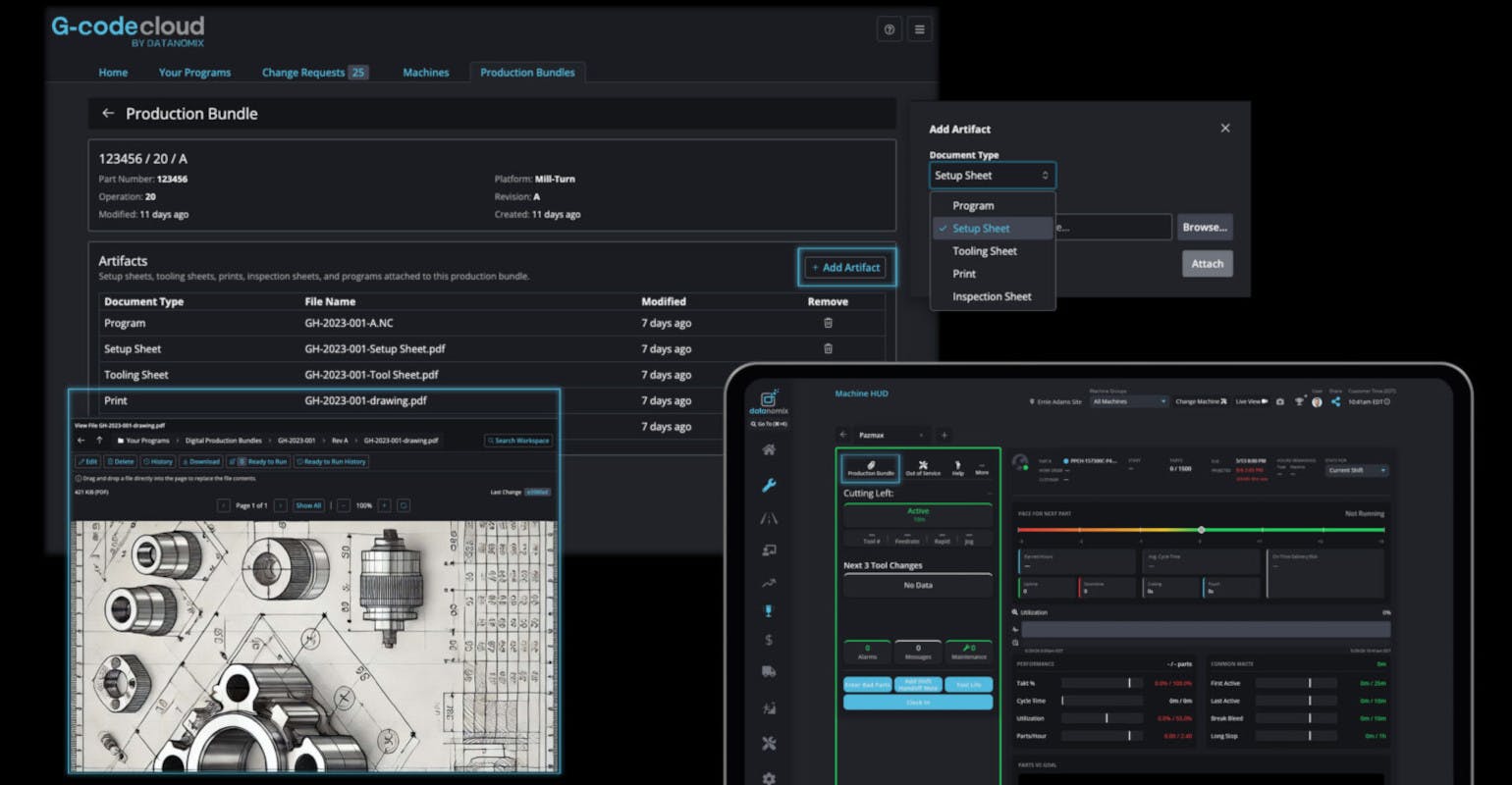Datanomix Digital Production Bundle