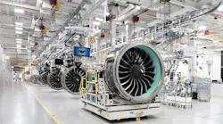 GTF geared-turbofan engines at P&W Middletown, Conn.