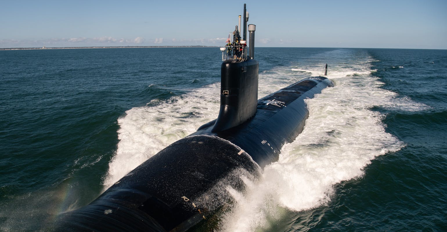 Huntington Ingalls Industries Virginia-class attack submarine