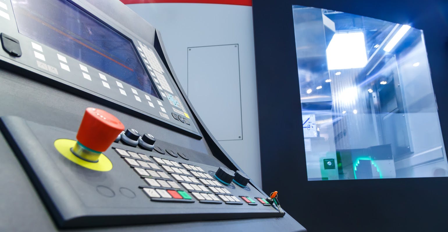 CNC control panel