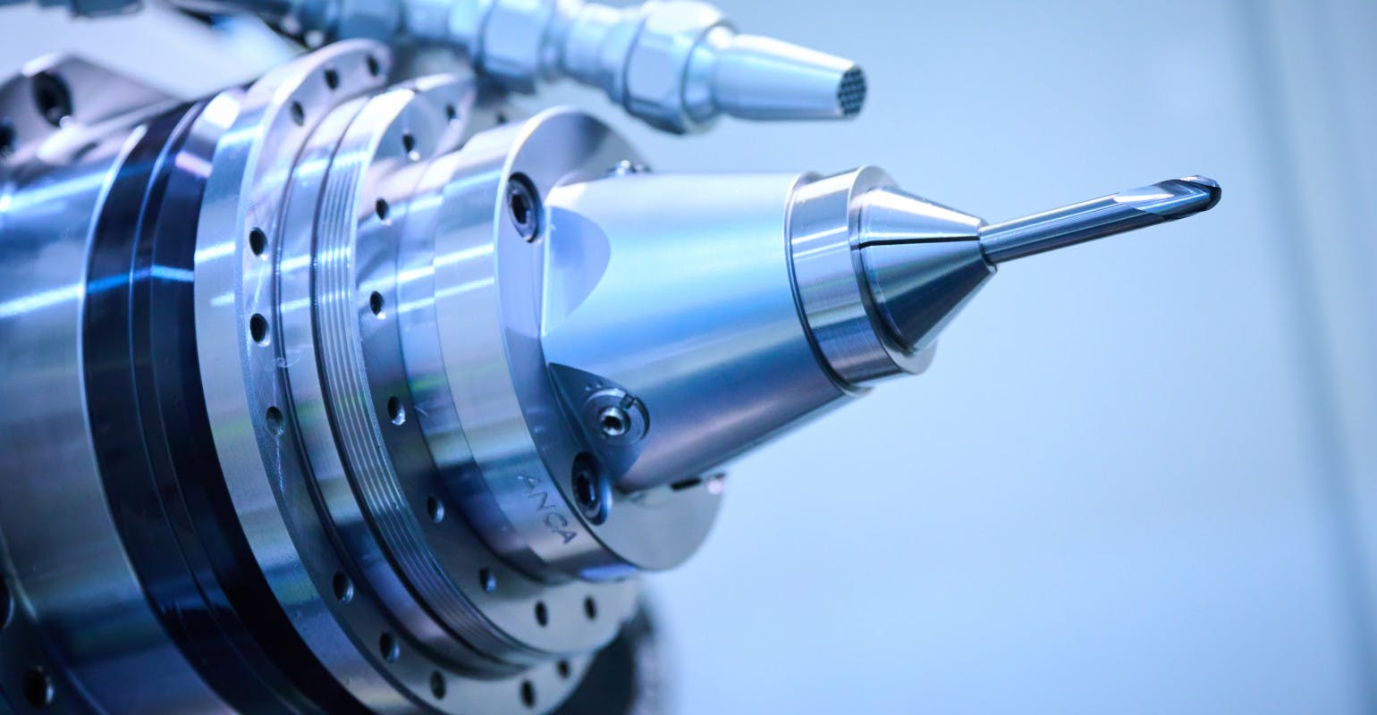 ANCA - tool regrinding close-up