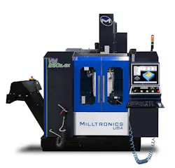 Milltronics VM250IL-5X five-axis vertical machining center