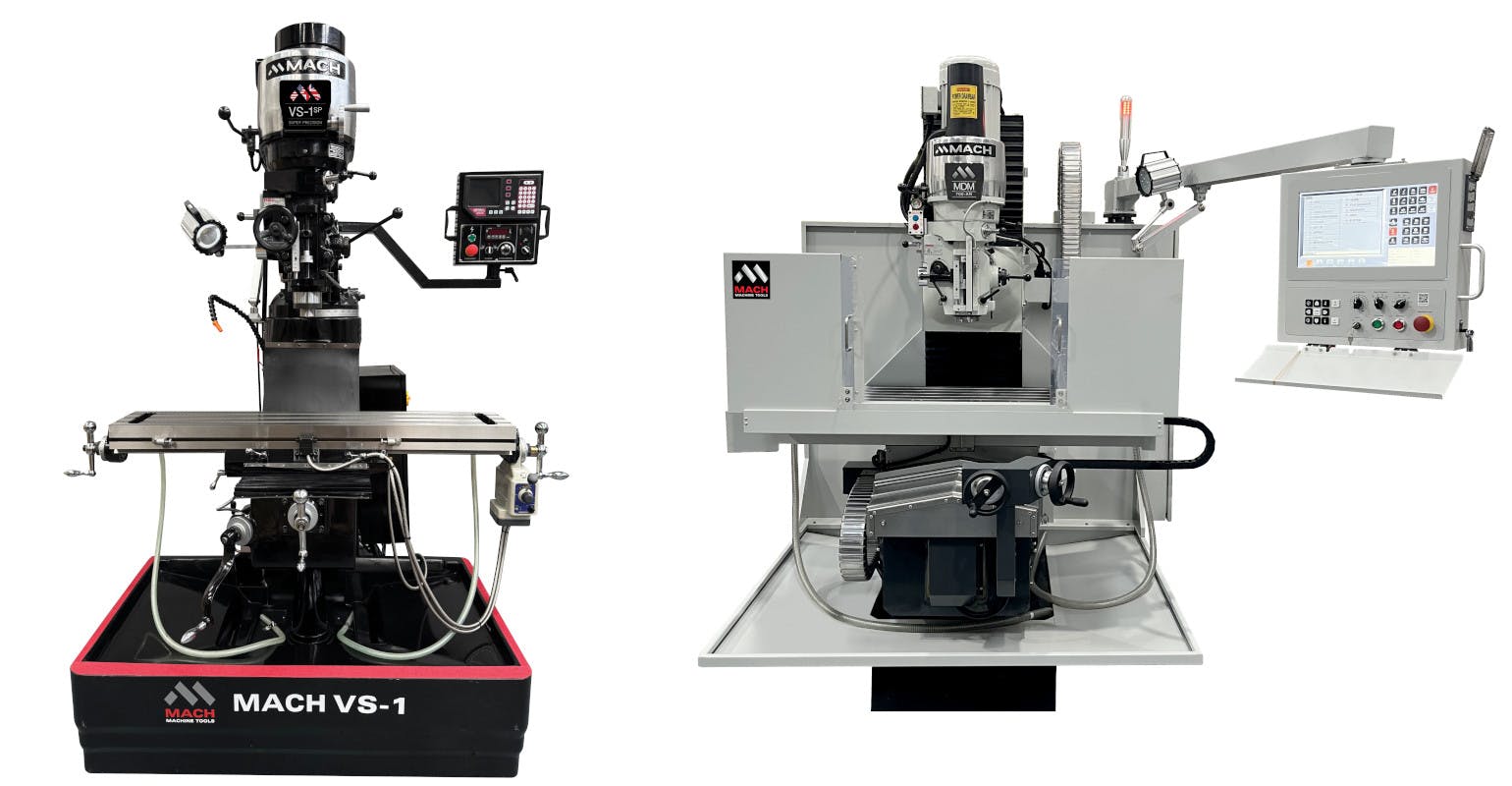 MACH Machine Tools VS-1 & MACH MDM AR-700