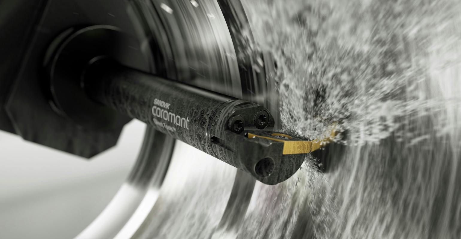 Sandvik Coromant turning process.
